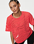 Cotton Rich Lightweight Scoop Neck Relaxed T-Shirt