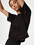 Cotton Rich Lightweight Scoop Neck Relaxed T-Shirt