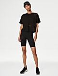Cotton Rich Lightweight Scoop Neck Relaxed T-Shirt
