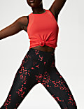 Go Train High Waisted Cropped Gym Leggings