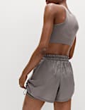 Layered High Waisted Running Shorts