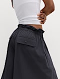 Woven Lightweight High Waisted Wide Leg Culottes
