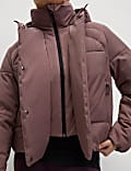 Stormwear&trade; Hooded Cropped Puffer Jacket