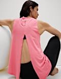 Maillot de corps en coton et modal mélangés noué dans le dos