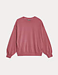 Cotton Rich Oversized Sweatshirt