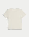 Cotton Rich Crew Neck Relaxed T-Shirt