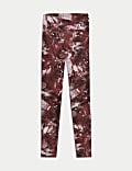 Go Balance Printed Wrap Waist Yoga Leggings