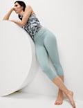 Go Balance Wrap Waist Cropped Yoga Leggings