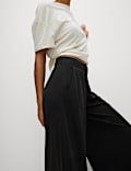 Modal Rich Ribbed Relaxed Culottes