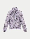 編織 Stormwear™ 印花漏斗領跑步外套