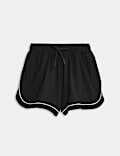 Hoch geschnittene Shorts mit hohem Modalanteil