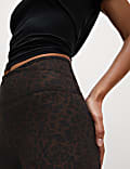 Go Balance Printed Wrap Waist 7/8 Yoga Leggings