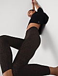 Go Balance Printed Wrap Waist 7/8 Yoga Leggings