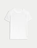 Lightweight Crew Neck Seamless Fitted T-Shirt