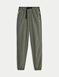 Cuffed Slim Fit Walking Trousers