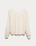 Modal Rich Strappy Back Sweatshirt
