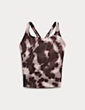Go Balance Strappy Back Crop Vest Top