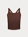 Go Balance Strappy Back Crop Vest Top
