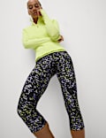 Go Move Printed Cropped Gym Leggings