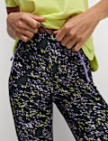 Go Move Printed Cropped Gym Leggings