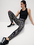 Go Move Printed High Waisted Gym Leggings