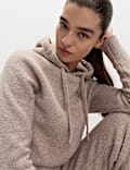 Super Soft Boucle Longline Hoodie with Wool