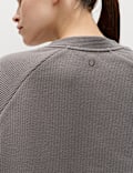 Brushed Ribbed Relaxed Shrug