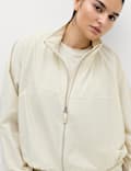 Cotton Rich Stormwear&trade; Mesh Panel Jacket