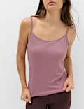 Modal Rich Lightweight 2-in-1 Double Layer Vest Top
