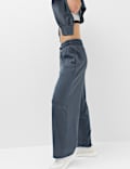 Cotton Rich Garment Dye Barrel Joggers