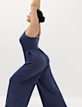 Supersoft Marl Strappy Back Jumpsuit
