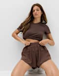 Lightweight Mesh Layered Running Shorts
