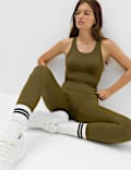 Laser Cut Racer Back Bra Vest