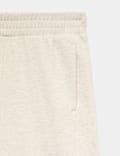 Cotton Rich High Waisted Wide Leg Joggers