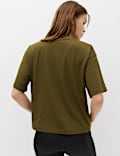 Modal Blend Lightweight Boxy T-Shirt