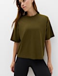Modal Blend Lightweight Boxy T-Shirt