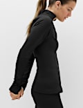 Essential  Half Zip Fitted Running Top