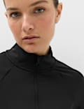 Essential  Half Zip Fitted Running Top