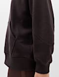 Cotton Rich Volume Relaxed Hoodie