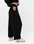 Sandwash Supersoft Pleated Barrel Leg Jogger.