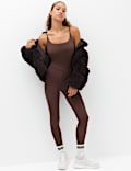 Strappy Back Fitted Bodysuit