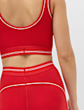 Cotton Rich High Waisted Piped 7/8 Leggings