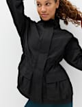 Stormwear Textured Funnel Neck Utility Jacket