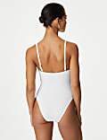 360 Tummy Control Ribbed V-Front Swimsuit