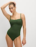360 Tummy Control Padded Bandeau Swimsuit
