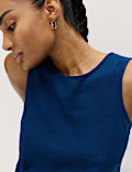 Vest with Linen