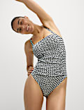360 Tummy Control Printed Padded Swimsuit