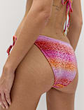 Ombre Sparkle Tie Side Bikini Bottoms
