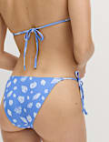Tie Side High Leg Bikini Bottoms