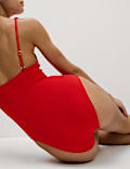 Tummy Control Padded Plunge Swimsuit